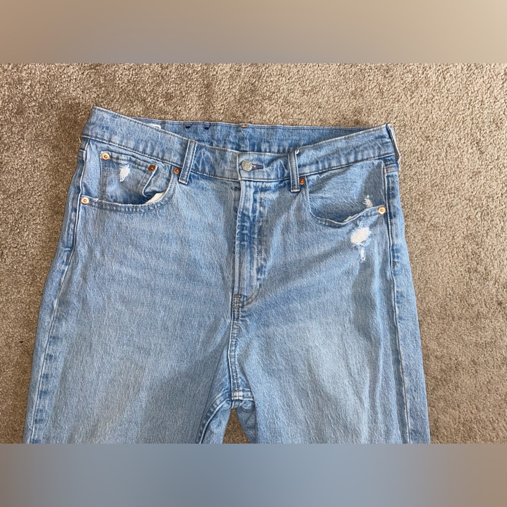 32/14T GAP light wash straight leg jeans!